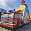 brandweerslide huren, glijbaan attractie huren, extreme glijbaan huren Xtreme Brandweer Slide. Dé blikvanger op elk evenement.