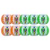 Complete bubble voetbal set van 10 ballen – komplettes Bubble Fußball Set mit 10 Bällen bij Happy Rent