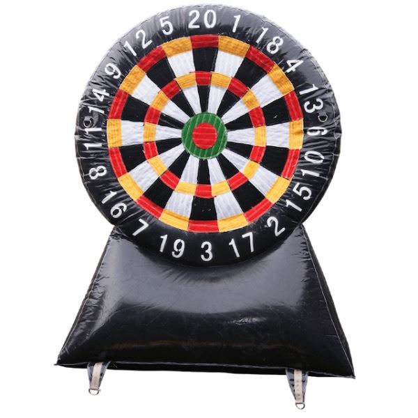 Opblaasbaar Dartbord 3,0 meter Groot opblaasbaar dartbord van 3 meter hoog, ideaal voor feesten, evenementen en sportdagen