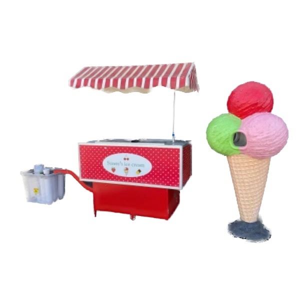 Ijskraam te huur in Enkhuizen voor feesten, evenementen en festivals in West-Friesland