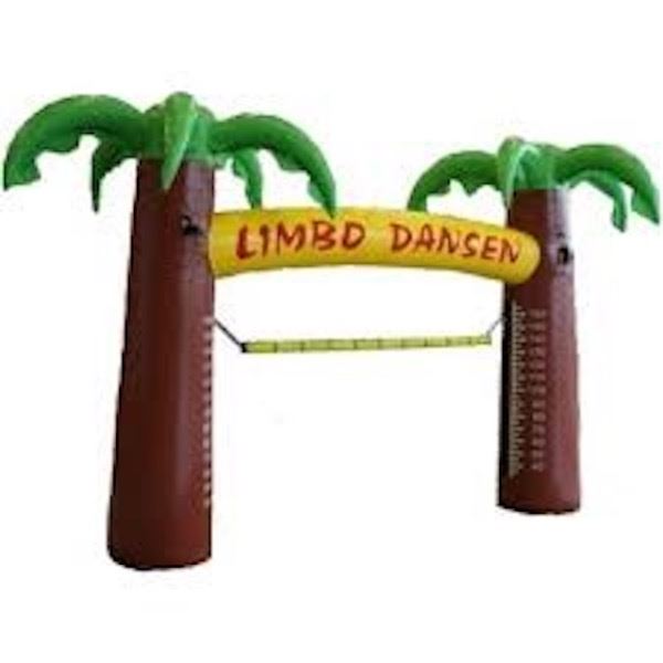 Limbo Dansen attractie met verstelbare stok – tropisch dansspel voor jong en oud, te huur bij Happy Rent
