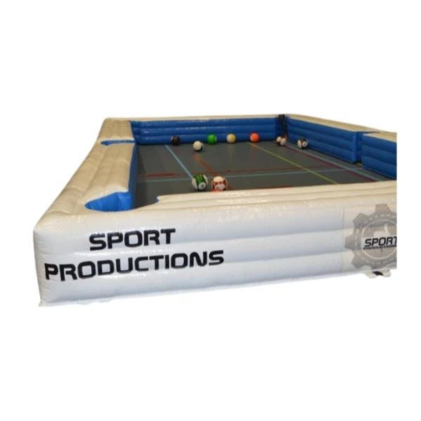 Voetbalpool huren in Roermond – opblaasbaar biljart voetbalveld voor feestjes en evenementen