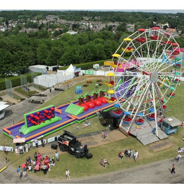 Wipe Out stormbaan huren voor volwassenen met extreme uitdaging